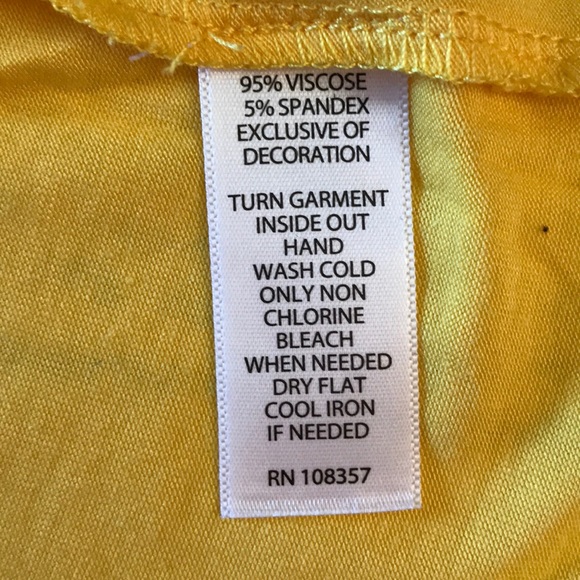 WILLI SMITH YELLOW TANK TOP “M” 🔥🔥 - Picture 5 of 5